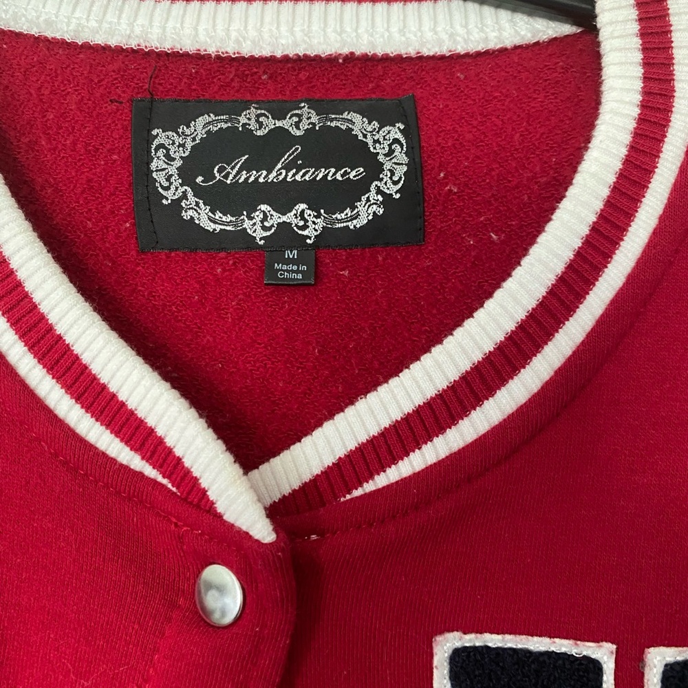Letterman’s style jacket-vintage esk - Picture 2 of 3
